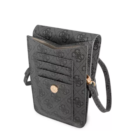 Guess PU 4G Metal Logo válltáska szürke (GUWBG4GFGR)