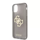 Guess Apple iPhone 11 (6.1) 2019 TPU Big 4G Full Glitter Case hátlapvédő tok fekete (GUHCN61PCUGL4GBK)