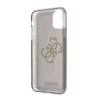 Guess Apple iPhone 11 (6.1) 2019 TPU Big 4G Full Glitter Case hátlapvédő tok fekete (GUHCN61PCUGL4GBK)