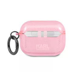   Karl Lagerfeld Apple Airpods Pro szilikon tok pink (KLAPUCHGP)