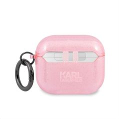   Karl Lagerfeld Choupette Apple Airpods 3 szilikon tok pink (KLA3UCHGP)