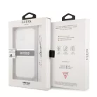 Guess Apple iPhone 13 (6.1) PC/TPU 4G hátlapvédő tok szürke (GUHCP13MKB4GGR)