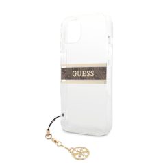   Guess Apple iPhone 13 Mini (5.4) PC/TPU 4G hátlapvédő tok barna (GUHCP13SKB4GBR)