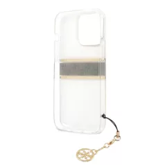   Guess Apple iPhone 13 Pro Max (6.7) PC/TPU 4G hátlapvédő tok barna (GUHCP13XKB4GBR)