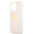 Guess Apple iPhone 13 Pro (6.1) TPU Big 4G Full Glitter hátlapvédő tok arany (GUHCP13LPCUGL4GGO)