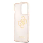 Guess Apple iPhone 13 Pro (6.1) TPU Big 4G Full Glitter hátlapvédő tok arany (GUHCP13LPCUGL4GGO)