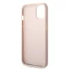 Guess Apple iPhone 13 Pro Max (6.7) 4G Metal Logo hátlapvédő tok pink (GUHCP13X4GMGPI)