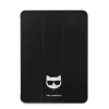 Karl Lagerfeld Apple iPad Pro 11 (2021) Choupette Head Saffiano oldalra nyíló könyv tok fekete (KLFC11OCHK)