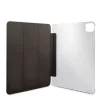 Karl Lagerfeld Apple iPad Pro 12.9 (2021) Choupette Head Saffiano oldalra nyíló könyv tok fekete (KLFC12OCHK)
