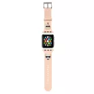 Karl Lagerfeld and Choupette Apple Watch 42/44mm óraszíj pink (KLAWLSLCKP)