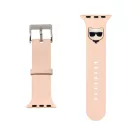Karl Lagerfeld Choupette Head Apple Watch 38/40mm óraszíj pink (KLAWMSLCP)