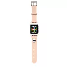 Karl Lagerfeld Choupette Head Apple Watch 38/40mm óraszíj pink (KLAWMSLCP)