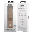 Karl Lagerfeld Choupette Head Apple Watch 38/40mm óraszíj pink (KLAWMSLCP)