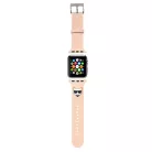 Karl Lagerfeld Choupette Head Apple Watch 42/44mm óraszíj pink (KLAWLSLCP)