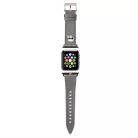 Karl Lagerfeld Karl Head Apple Watch 38/40mm óraszíj ezüst (KLAWMOKHG)