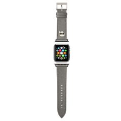   Karl Lagerfeld Karl Head Apple Watch 42/44mm óraszíj ezüst (KLAWLOKHG)