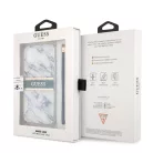 Guess Apple iPhone 13 (6.1) TPU Marble hátlapvédő tok kék (GUHCP13MKMABBL)