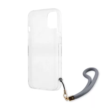 Guess Apple iPhone 13 Pro Max (6.7) TPU Marble hátlapvédő tok kék (GUHCP13XKMABBL)