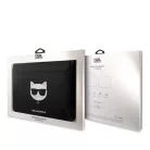 Karl Lagerfeld Choupette Head Embossed fekete laptop táska 16" (KLCS16CHBK)