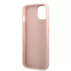   Guess PU Saffiano Triangle Apple iPhone 13 Pro Max (6.7) hátlapvédő tok pink (GUHCP13XPSATLP)