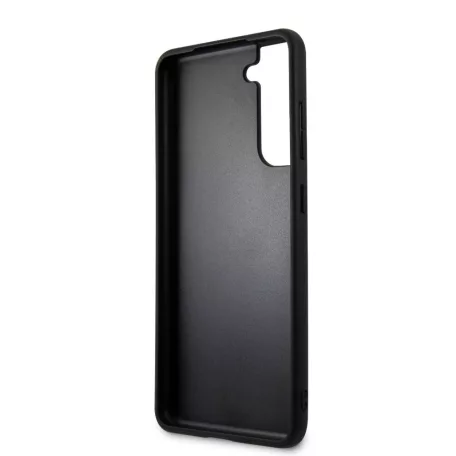 Guess PU Leather Saffiano Samsung G990B Galaxy S21 FE (2022) hátlapvédő tok pink (GUHCS21FPSASBPI)