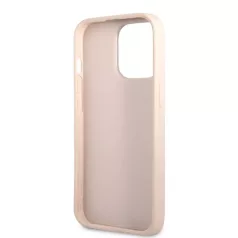  Guess Apple iPhone 13 Pro (6.1) PU 4G Stripe hátlapvédő tok pink (GUHCP13LP4SNP)