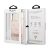 Guess Apple iPhone 13 Pro (6.1) PU 4G Stripe hátlapvédő tok pink (GUHCP13LP4SNP)