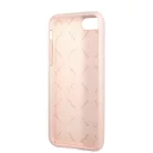 Guess Silicone Line Triangle Apple iPhone 7 / 8 / SE2 / SE3 (4.7) hátlapvédő tok pink (GUHCI8SLTGP)