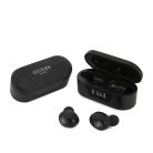 Guess True Wireless Classic Logo Bluetooth 5.0 sztereó TWS headset beépített mikrofonnal fekete (GUTWST31EK)