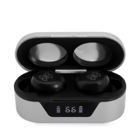   Guess True Wireless Classic Logo Bluetooth 5.0 sztereó TWS headset beépített mikrofonnal ezüst (GUTWST31EG)