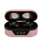 Guess True Wireless Classic Logo Bluetooth 5.0 sztereó TWS headset beépített mikrofonnal pink (GUTWST31EP)