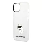 Karl Lagerfeld IML Choupette NFT Apple iPhone 14 Plus (6.7) hátlapvédő tok átlátszó (KLHCP14MHNCHTCT)