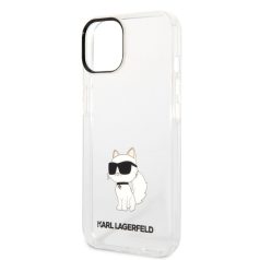   Karl Lagerfeld IML Choupette NFT Apple iPhone 14 Plus (6.7) hátlapvédő tok átlátszó (KLHCP14MHNCHTCT)