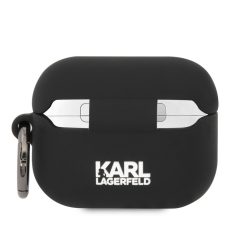   Karl Lagerfeld 3D Logo NFT Choupette Head Apple Airpods Pro szilikon tok fekete (KLAPRUNCHK)
