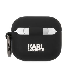   Karl Lagerfeld 3D Logo NFT Choupette Head Apple Airpods 3 szilikon tok fekete (KLA3RUNCHK)