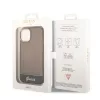 Guess Apple iPhone 14 Pro (6.1) PC/TPU Camera Outline Translucent hátlapvédő tok fekete (GUHCP14LHGCOK)