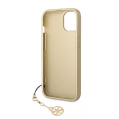   Guess Apple iPhone 14 (6.1) Big 4G Full Glitter hátlapvédő tok barna (GUHCP14SGF4GBR)