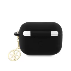   Guess 4G Charms Heart Apple Airpods Pro 2 szilikon tok fekete (GUAP2LSCHSK)
