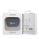 Guess 4G Script Charm Apple Airpods Pro 2 PC/PU tok fekete (GUAP2G4GSMK)