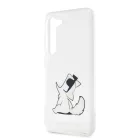 Karl Lagerfeld PC/TPU Choupette Eat Samsung S916 Galaxy S23 Plus (2023) hátlapvédő tok átlátszó (KLHCS23MCFNRC)
