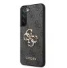 Guess Samsung S916 Galaxy S23 Plus (2023) PU 4G Metal Logo hátlapvédő tok szürke (GUHCS23M4GMGGR)