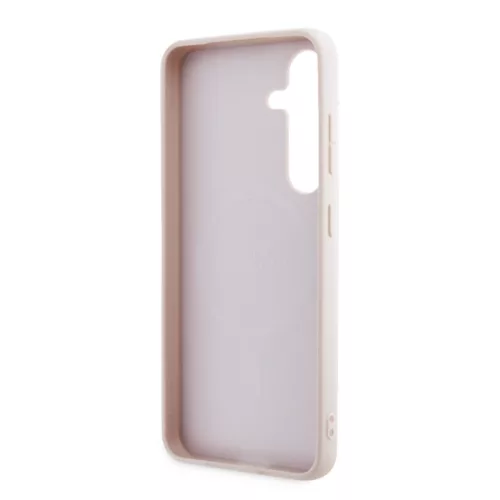 Guess Samsung S911 Galaxy S23 (2023) PU 4G Metal Logo hátlapvédő tok pink (GUHCS23S4GMGPI)
