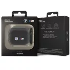 BMW Carbon Double Metal Logo Apple Airpods 3  PU tok (BMA3WMPUCA2)