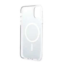   Guess 4G IML MagSafe Apple iPhone 11 (6.1) 2019 hátlapvédő tok fekete (GUHMN61H4STK)