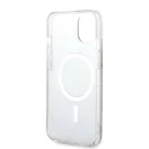 Guess Apple iPhone 14 (6.1) 4G IML MagSafe hátlapvédő tok barna (GUHMP14SH4STW)