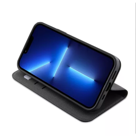 Karl Lagerfeld PU Saffiano Karl and Choupette NFT Apple iPhone 12 / 12 Pro 2020 (6.1) könyvtok fekete (KLBKP12MSANKCPK)