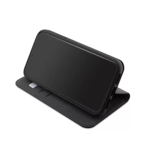 Karl Lagerfeld PU Saffiano Monogram Apple iPhone 13 (6.1) könyvtok fekete (KLBKP13MSAKLHPK)