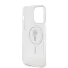 Karl Lagerfeld IML Ikonik MagSafe Apple iPhone 15 Pro Max (6.7) hátlapvédő tok átlátszó (KLHMP15XHFCKNOT)