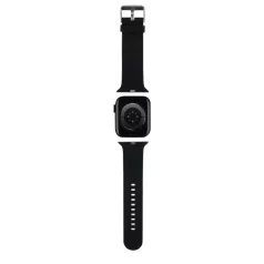   Karl Lagerfeld Choupette Head NFT Apple Watch 42/44/45/49 mm óraszíj fekete (KLAWLSLCNK)