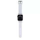 Karl Lagerfeld Choupette Head NFT Apple Watch 38/40/41 mm óraszíj fehér (KLAWMSLCNH)